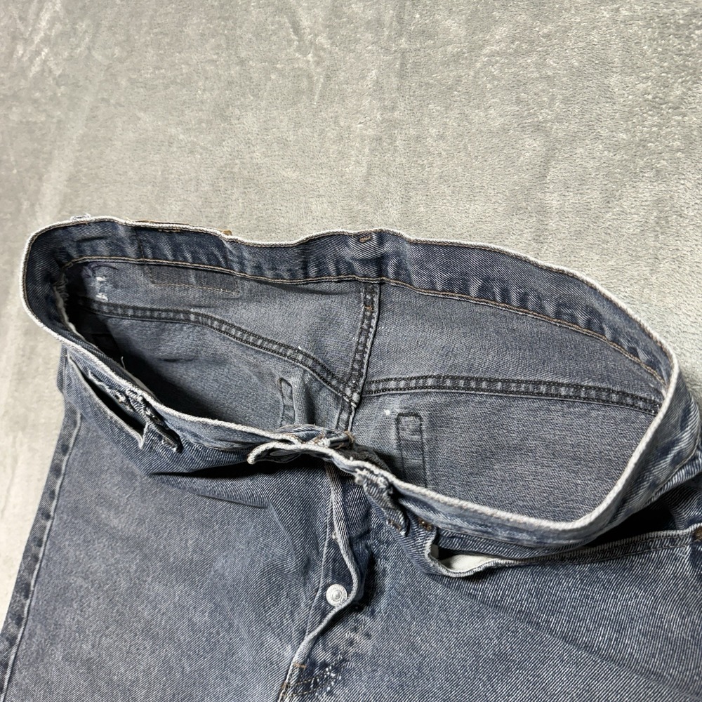 VTG 90s Levi's 501 Jeans Mens 36x30 Made in USA Button Fly Distressed Baggy - Picture 16 of 16